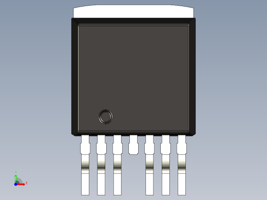 TO263封装也有7个连接，6个引脚，中间的连接是标签前视缩略图
