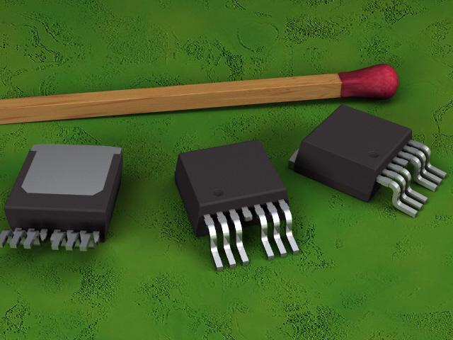 TO263封装也有7个连接，6个引脚，中间的连接是标签