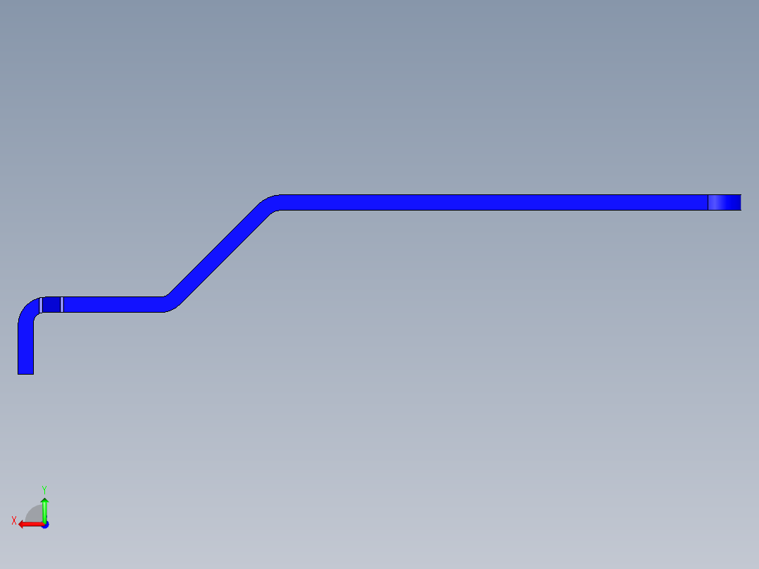 管道手动球阀-水管开关阀-手动阀门395_04_E_1_handle后视图