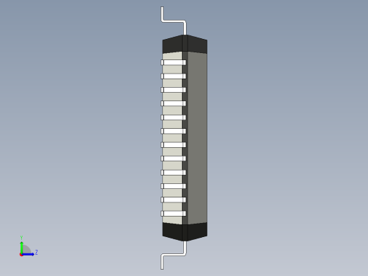 元器件3D封装QFP48_FPT-48P-M15156左视缩略图