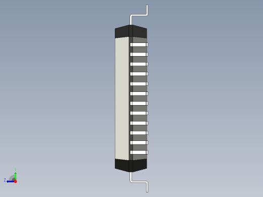 元器件3D封装QFP48_FPT-48P-M15156右视缩略图