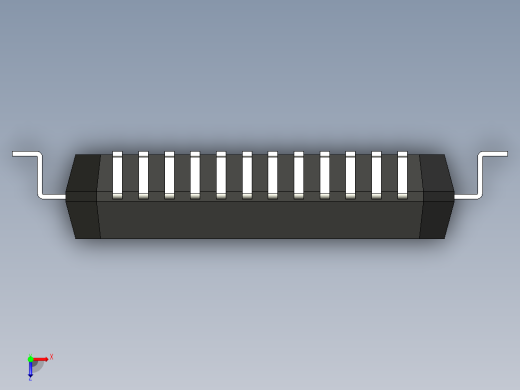 元器件3D封装QFP48_FPT-48P-M15156俯视缩略图