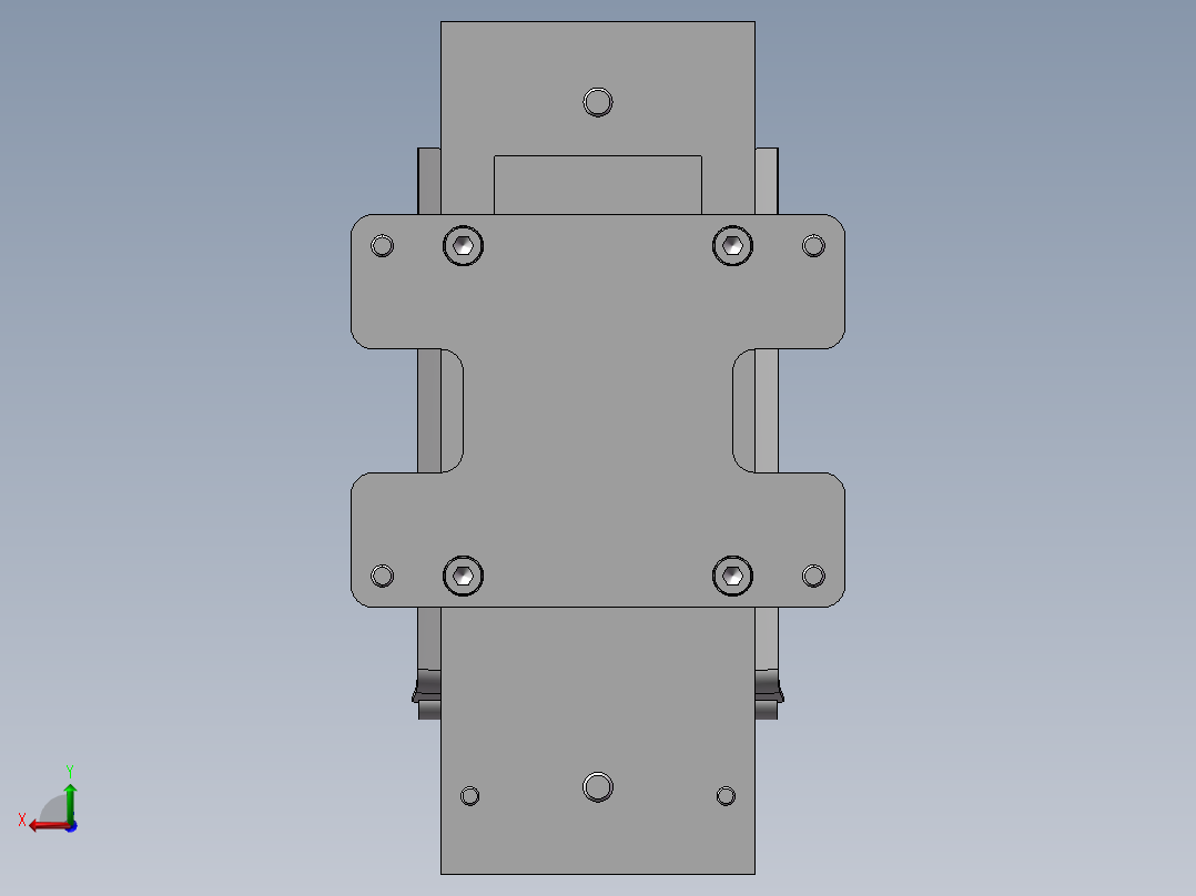 工装治具 3D后视图