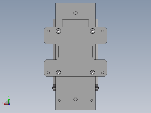 工装治具 3D后视缩略图