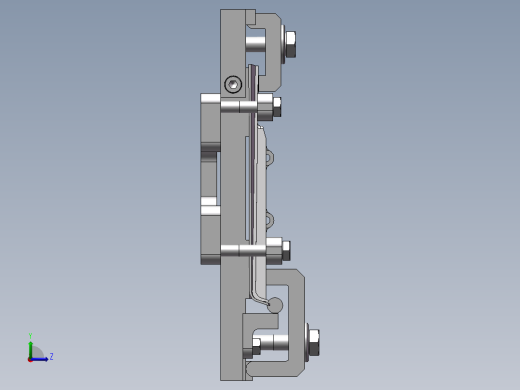 工装治具 3D左视缩略图