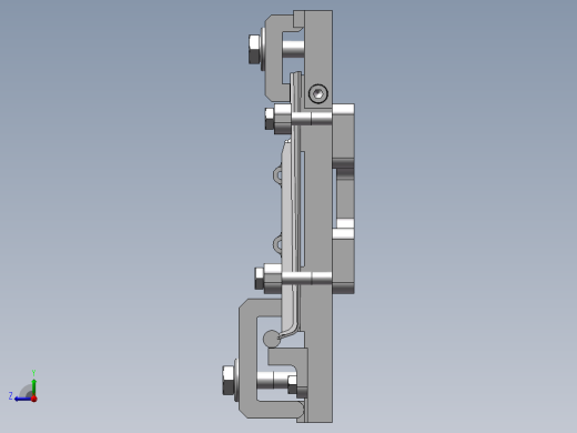 工装治具 3D右视缩略图