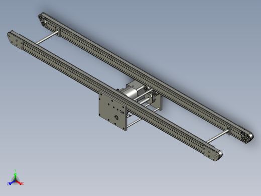 可移动双排皮带机输送机传送线