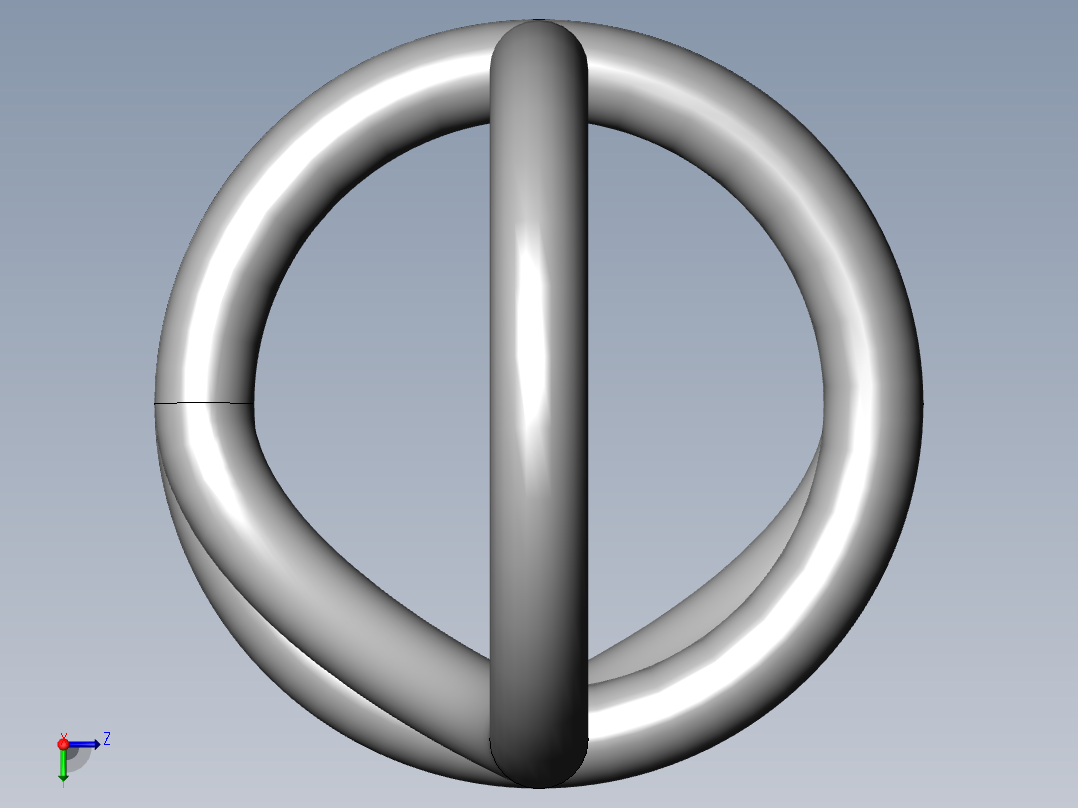 异形弹簧-96605K340_GALV SPRING-TEMPERED STL EXTENSION SPRING右视图