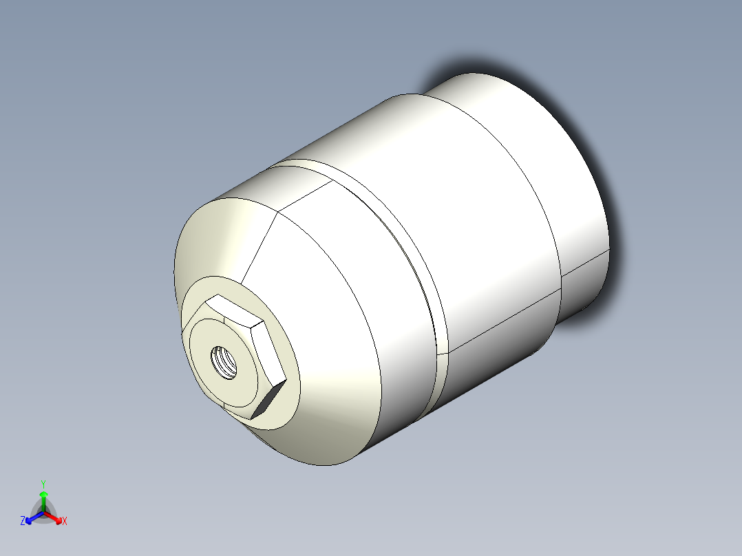 浮動支撐座2322(B)-3D多系列多零件图纸模型