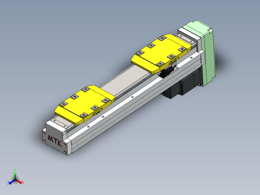 GTH内嵌丝杆全封闭GTH8S-BM-200W