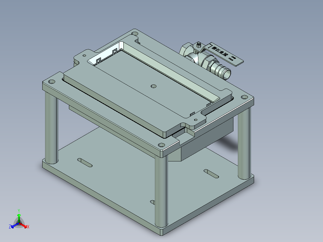 C15C-笔记本CNC工装夹具三维模型cnc2-0823主视图