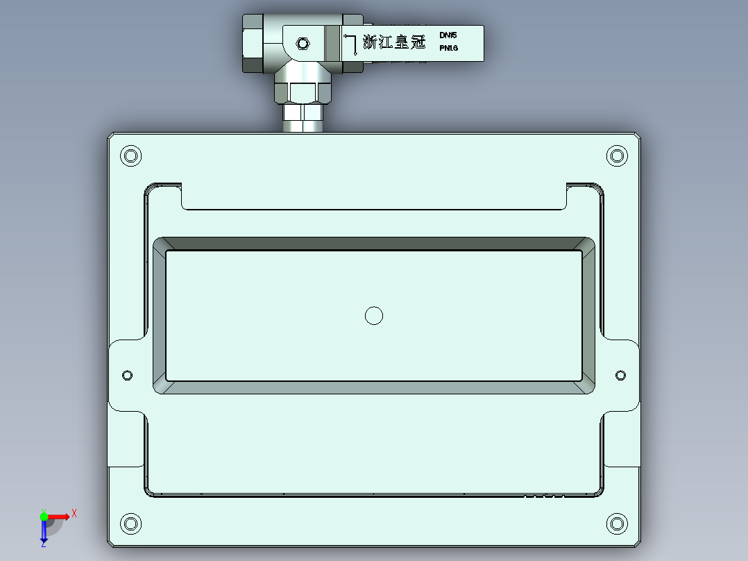 C15C-笔记本CNC工装夹具三维模型cnc2-0823俯视图
