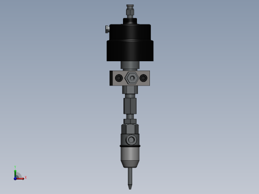 水切割机刀头组件前视缩略图