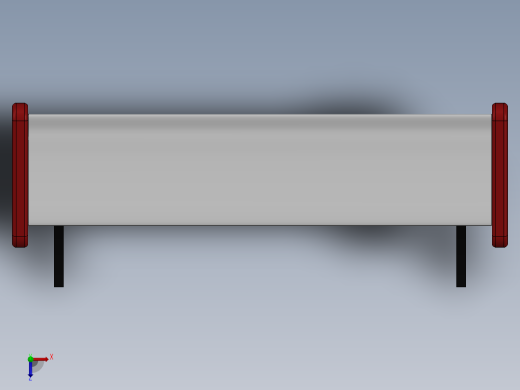 汽车尾翼(4)俯视缩略图