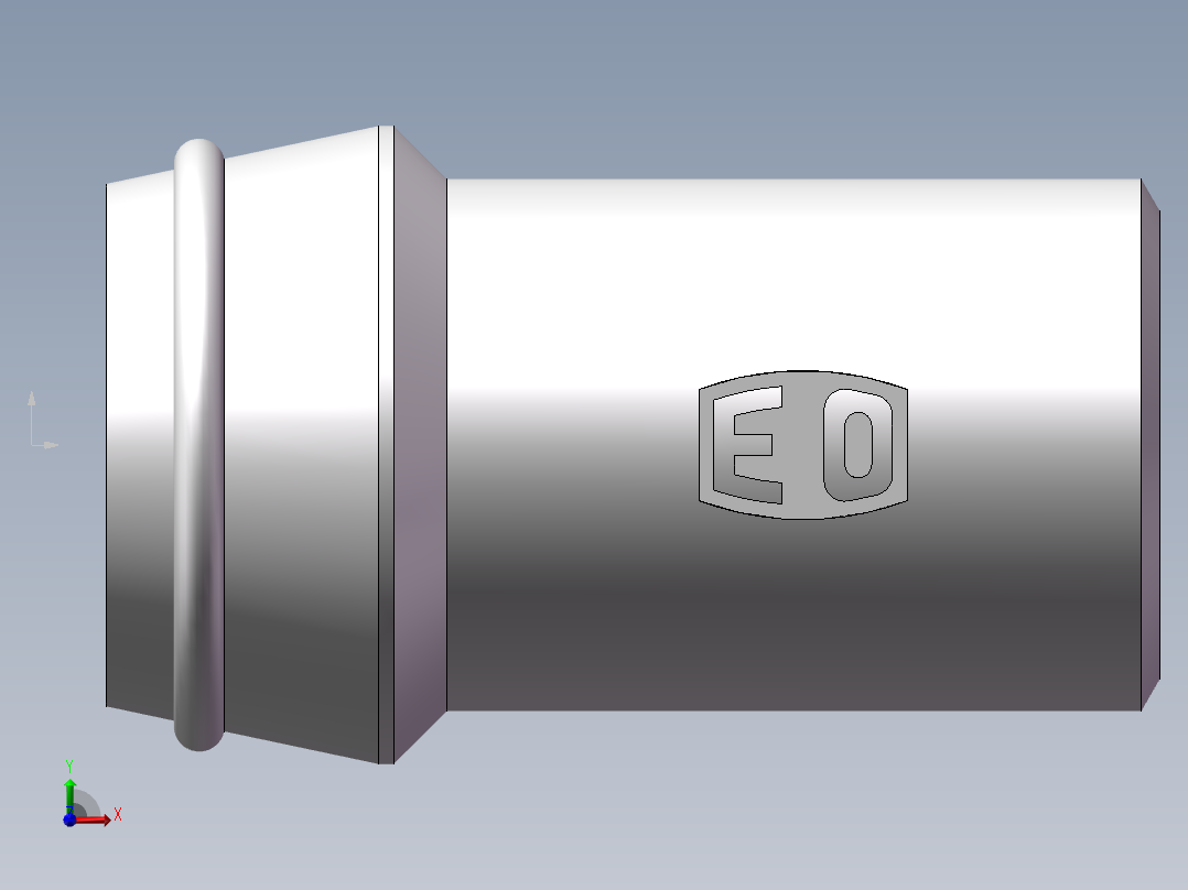 90度焊接接头、SKA25X3前视图