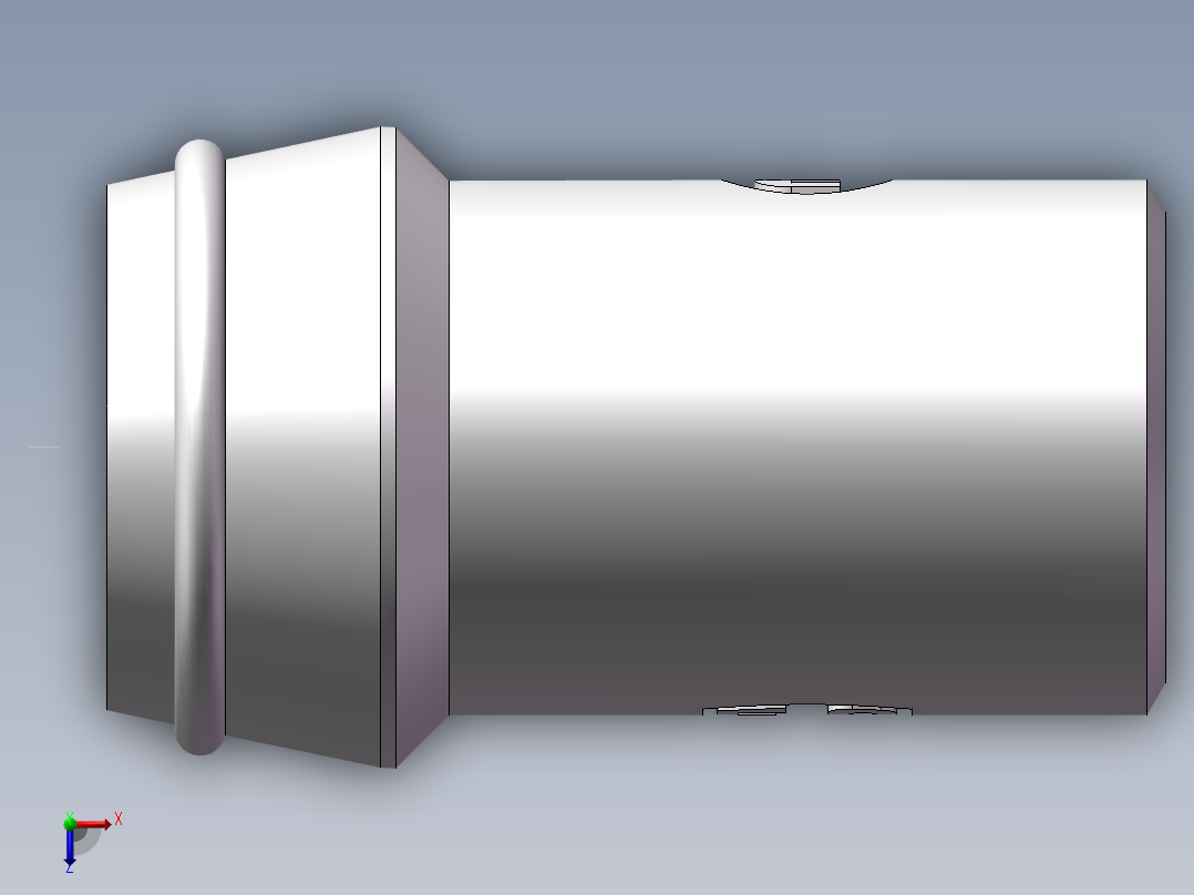 90度焊接接头、SKA25X3俯视图