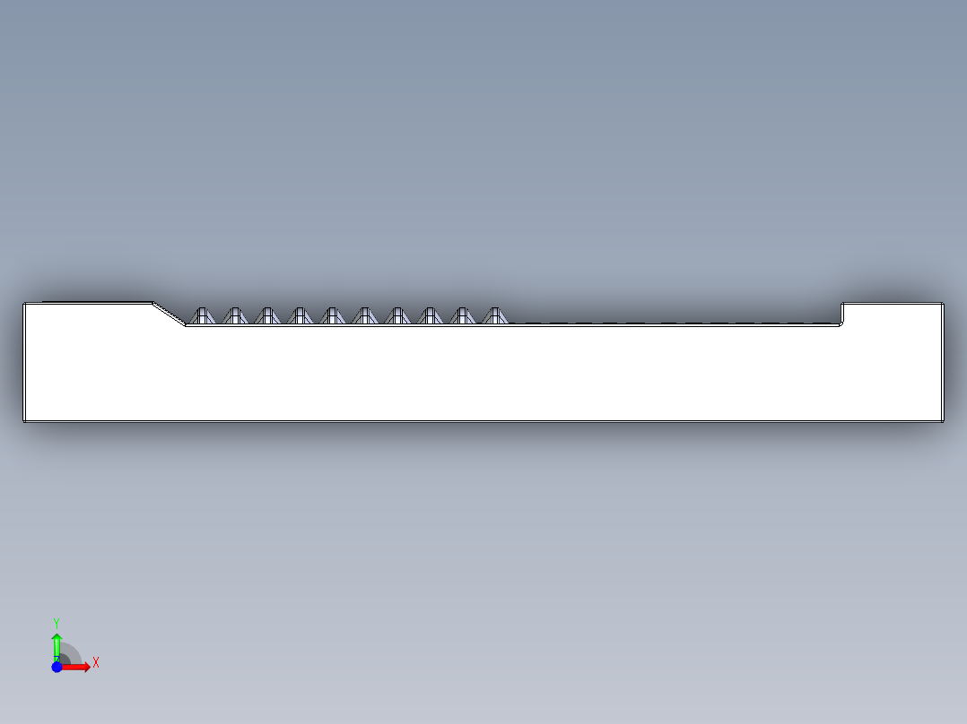 纹章计数器前视图