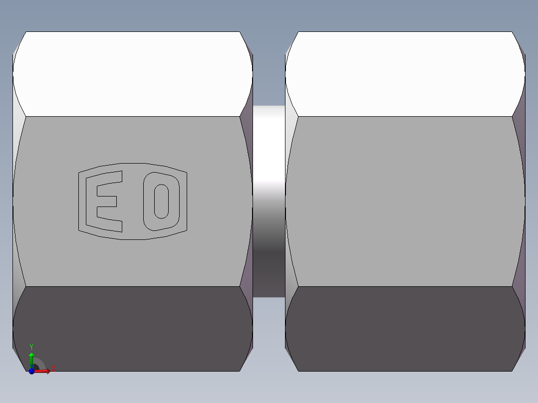 3C+3D 组合接头、3C-16前视图