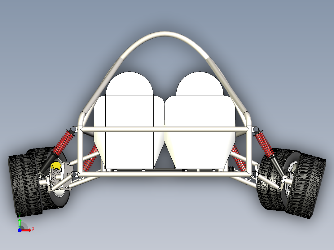 B3003662-越野车卡丁车前视图