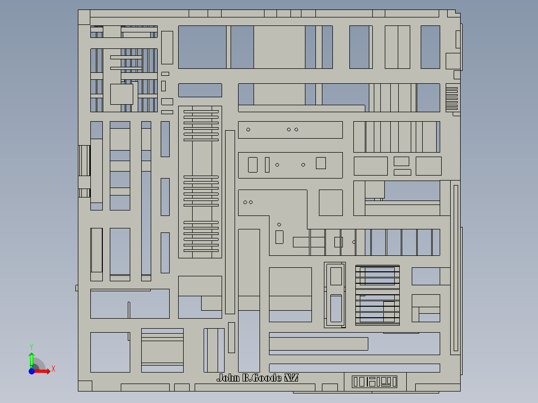 宇宙飞船(38)前视图