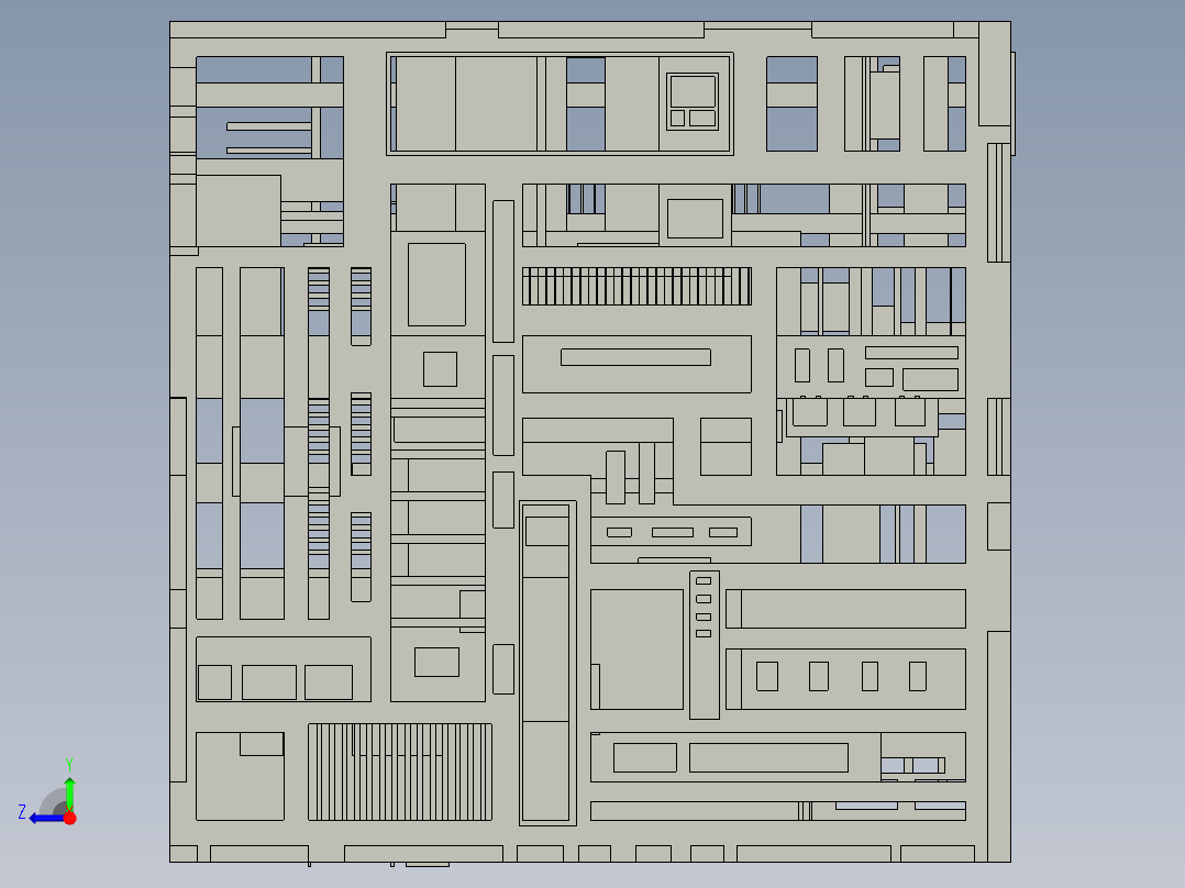 宇宙飞船(38)右视图