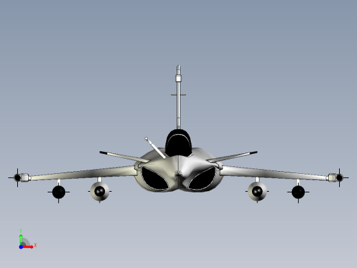 B3004183-Rafale 战斗机前视缩略图