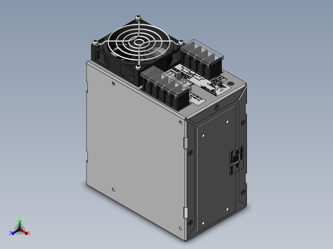 电源(49)正等轴测图