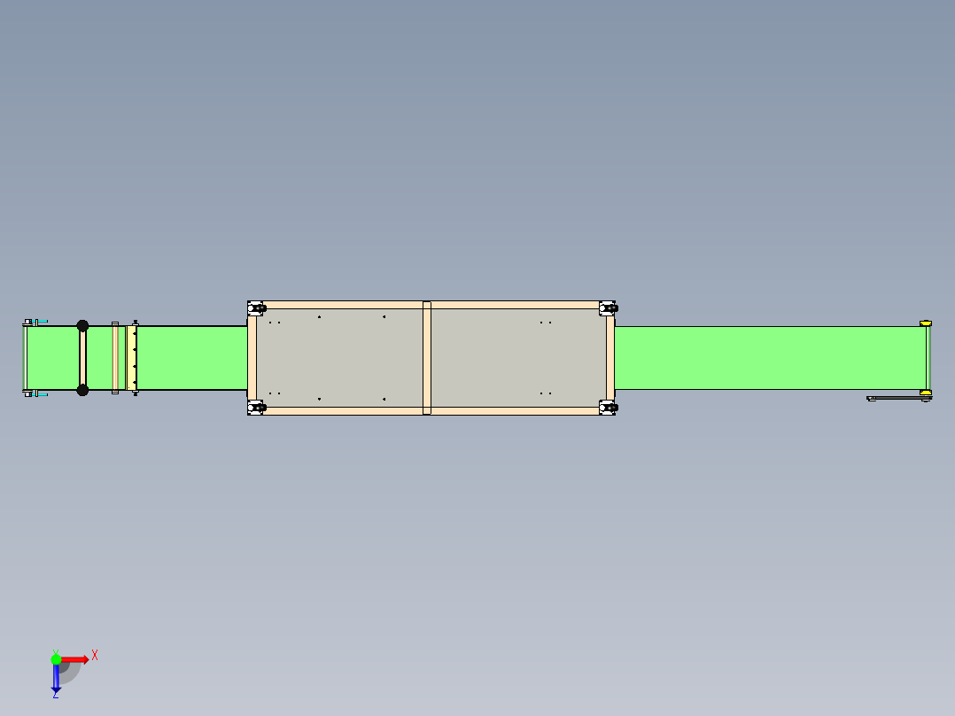 馒头切面机俯视图