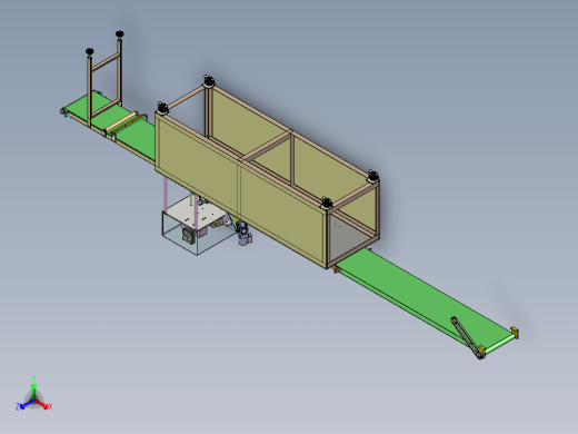馒头切面机正等轴测缩略图