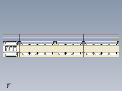 B3004161-快餐保温菜品柜俯视缩略图