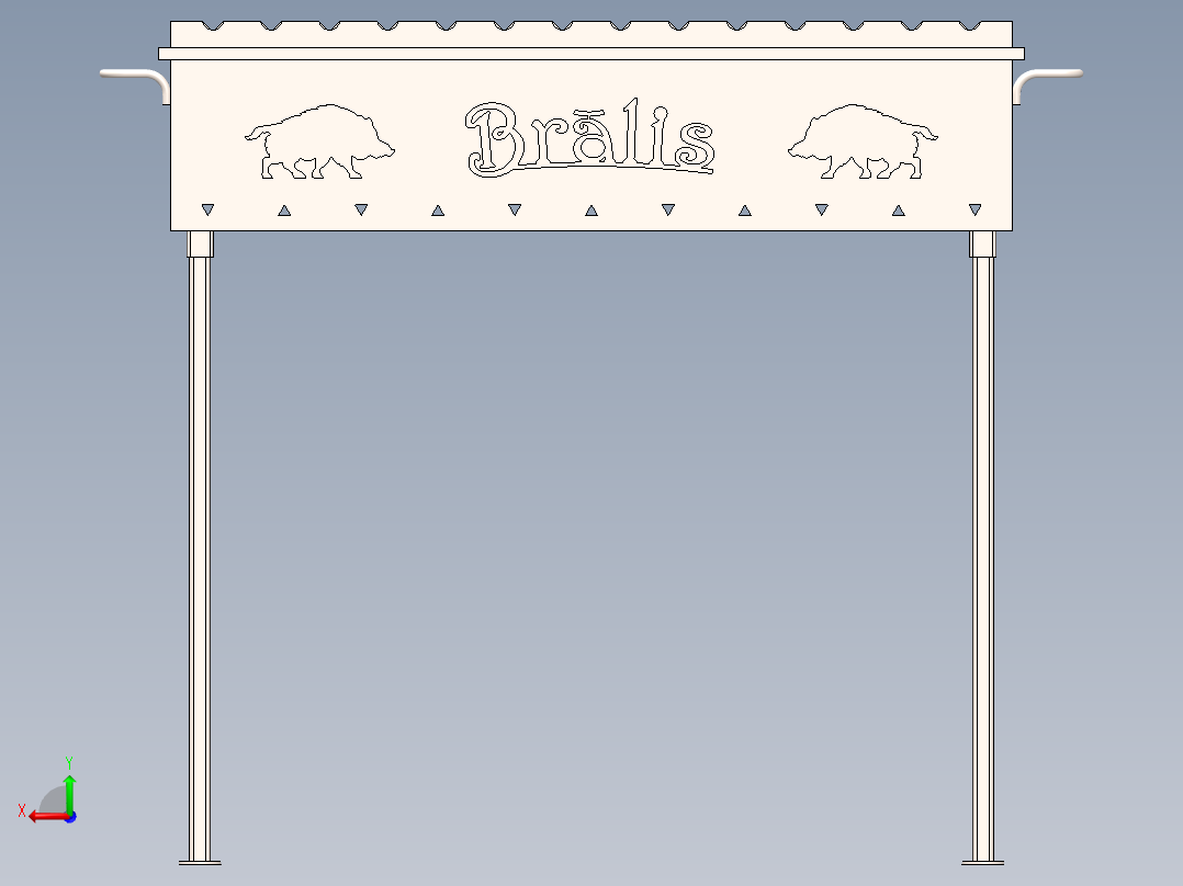 烧烤炉(14)后视图