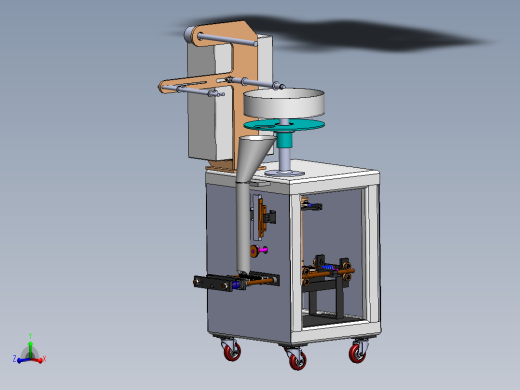 双联凸轮驱动同步定中夹紧热封+双联凸轮驱动同步夹紧