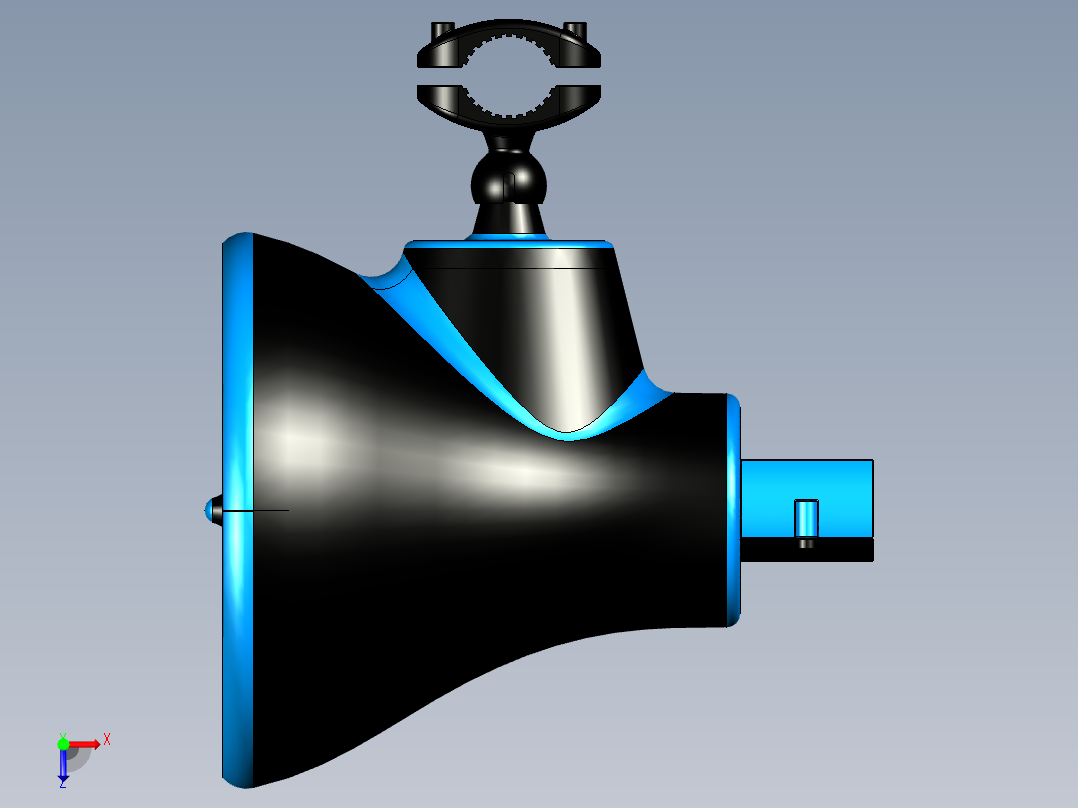 风力手机充电器11俯视图