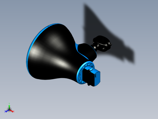 风力手机充电器11正等轴测缩略图
