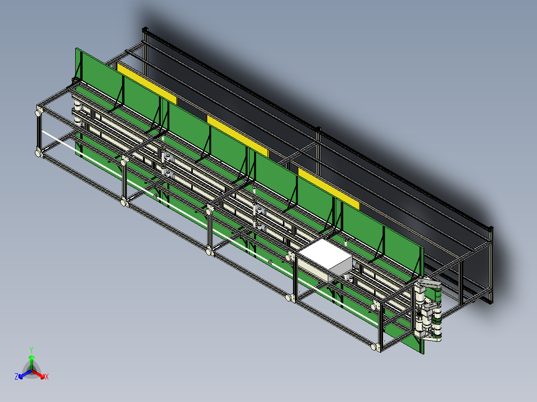 6米三皮带流水线