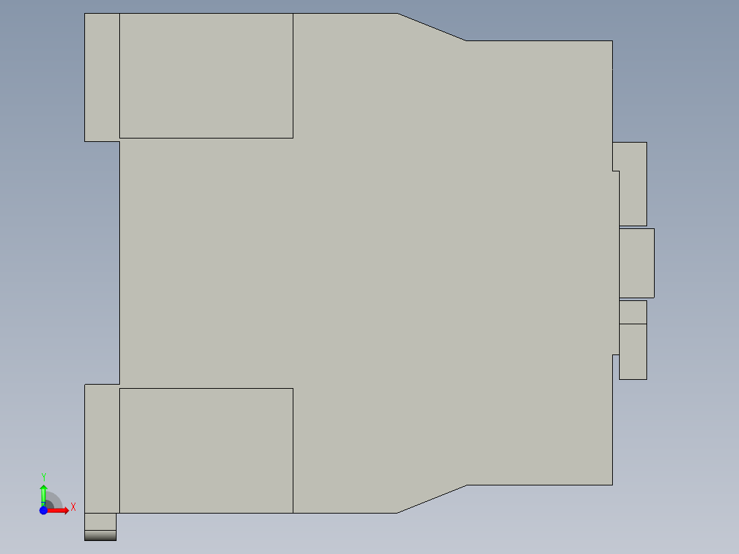 电控柜-111H000518交流接触器CJX2-0901前视图