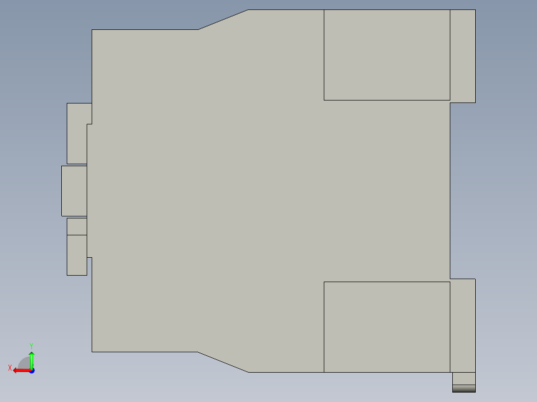 电控柜-111H000518交流接触器CJX2-0901后视图