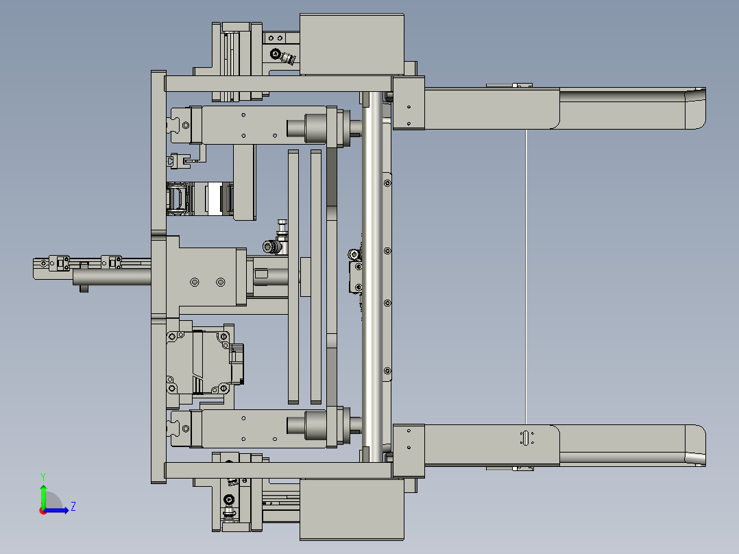 20090102-2100-X1tray上下料模块长左视图