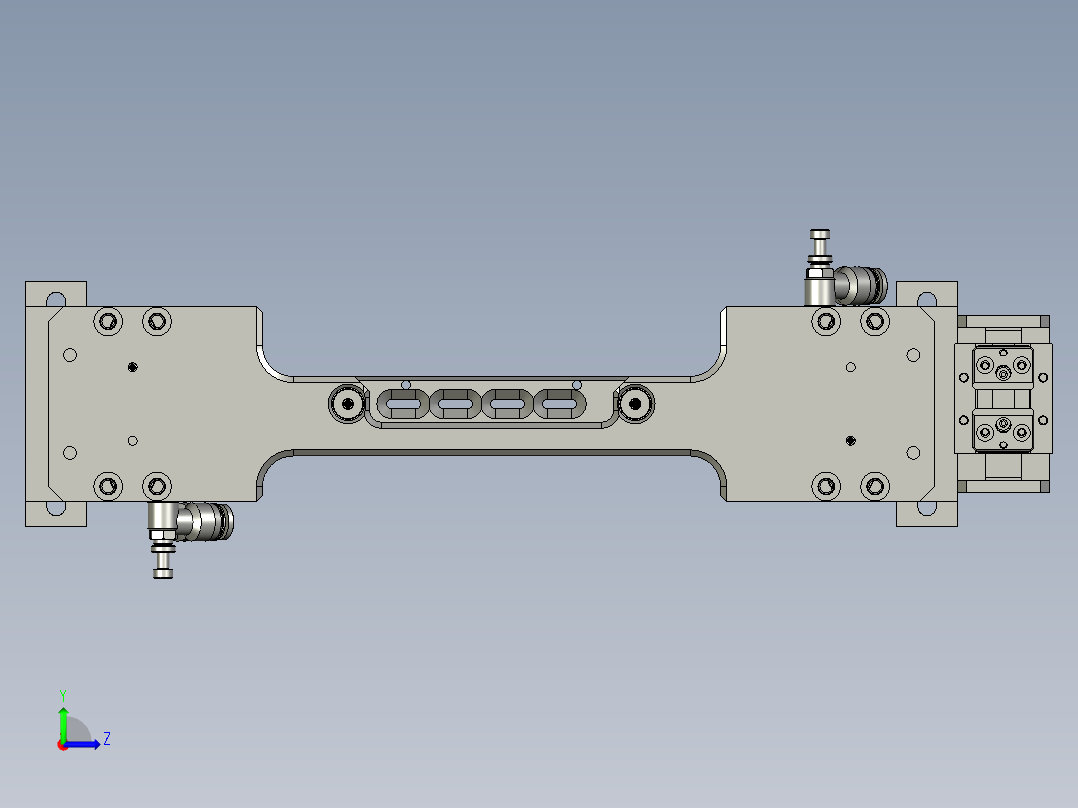 压料机构-X2左视图