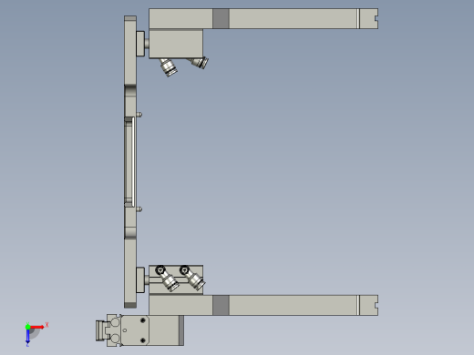压料机构-X2俯视缩略图