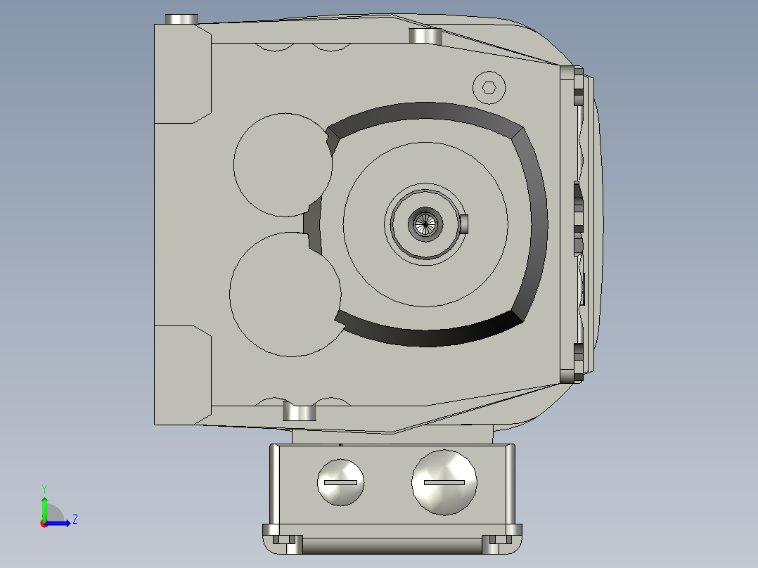 R47DRE90L4-电机左视图
