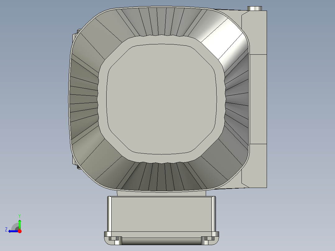 R47DRE90L4-电机右视图