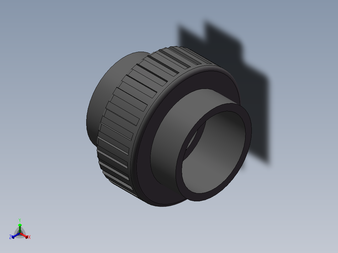 UNION_DN50_PN10_UPVC正等轴测图