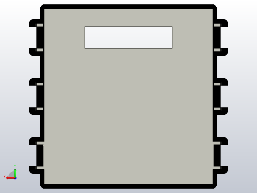 8针杜邦连接器盒后视缩略图