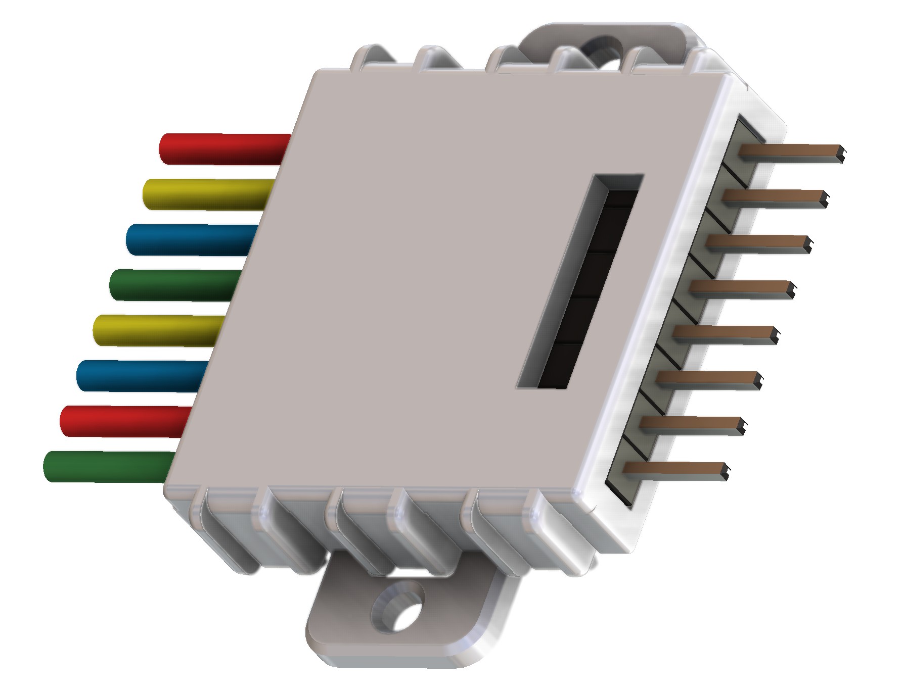 8针杜邦连接器盒
