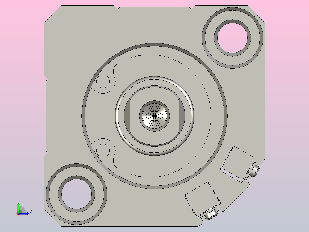 超薄气缸ACQ20x10S_0_+_CS1-G-1左视图