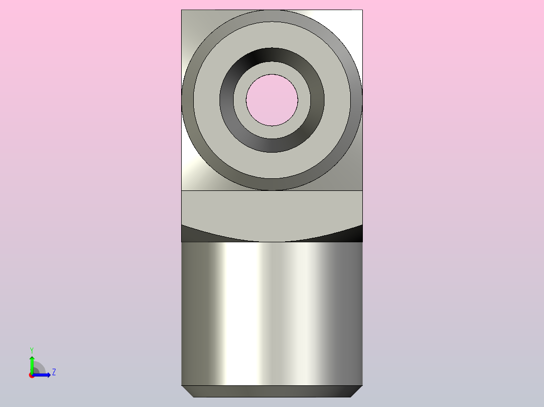EO接头三通T06SCFX.igs左视图