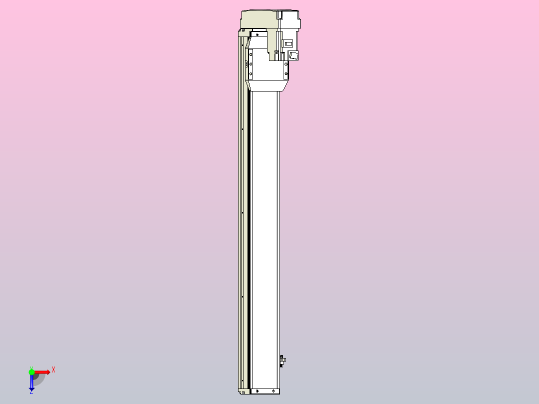 钢基模组TPA-KCR-8610C-840A1-MU-H0S2俯视图