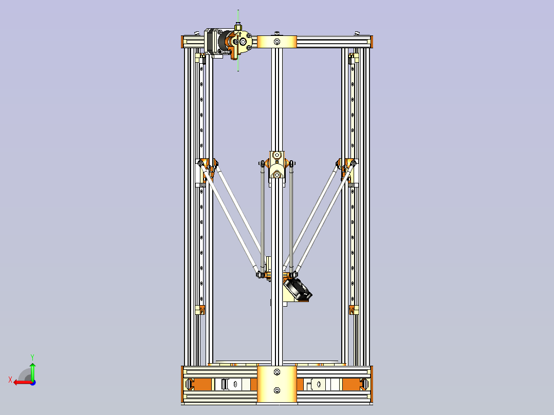 柯塞尔3D打印机后视图