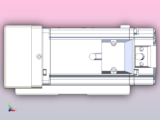 皮带直线轴半封闭可选导轨TPA-HNB-120D-110-L2550-ML-Y-P40-N3前视缩略图